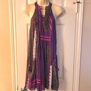 ×HP!!×× Colorful Pocketed Mini Dress